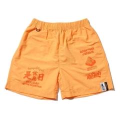 マウンテンリサーチ yangga 影響亜細亜 ショーツ オレンジ S マウンテンリサーチ yangga 影響亜細亜 ショーツ オレンジ S