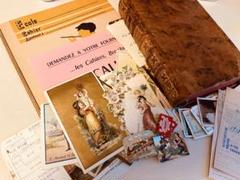 レア♡フランスのアンティーク古いビンゴゲーム　カード　ジャンクジャーナル洋書に フランスアンティーク 洋書 紙もの ジャンクジャーナル - メルカリ