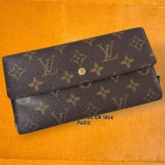 ルイヴィトン　ポルトフォイユ・インターナショナル　モノグラム　長財布　折り財布