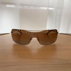 何でも揃う 美品 Y2K サングラス ワンレンズ ゴールド AUSH6 AIR/F DIOR 小物
