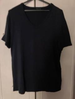 お値下げ　theory ネイビー Vネック Tシャツ