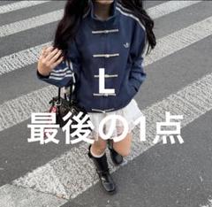 海外限定】ADIDAS チャイナトラックネイビーL