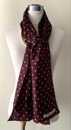 イタリア製　ストール　ショール　大判　オールドマンズテーラーお好きな方にも 売れ筋がひ！ R&D.M.Co- / OLDMAN'S TAILOR WILD BERRY GAUZE
