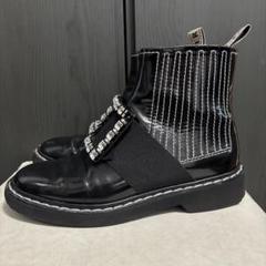 定価28.6万　ロジェヴィヴィエ　ヴィヴ レンジャー パテントレザー チェルシー