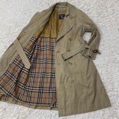 美品　XL　バーバリー　トレンチコート　ダブル　ノバチェック　ライナー　ベルト付
