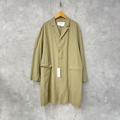 タグ付veritecoeurチェスターコートgraygeサイズF VC-1785