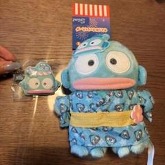 (完売品)サンリオ キャラ盛り夏まつりデザイン　ハンギョドン　前髪クリップセット