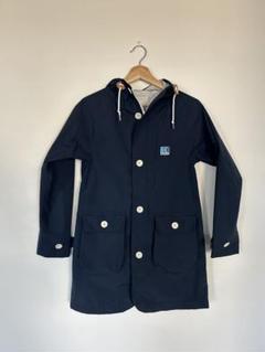 【とても美品】WMサイズ ヘリーハンセン ロングコート レインコート ヘリーハンセン、海から山まで使える防水透湿ウェア「FLAM RAIN