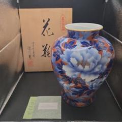 Robokon 深川製磁 花瓶 牡丹 外赤 金彩 未使用 花活 金彩 深川製磁 振牡丹外赤 8号 花瓶 - メルカリ