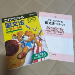 これでわかる 国文法　中学1～3年
