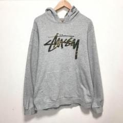 人気 STUSSY ステューシー スウェットパーカー スクリプトロゴ