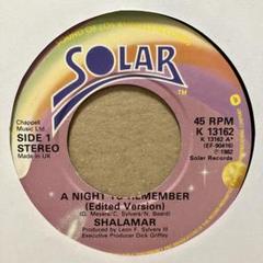 【7インチ】Shalamar / A Night To Remember