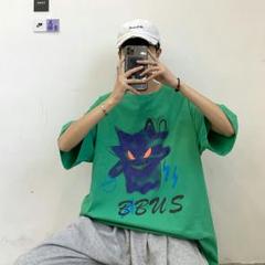 夏の韓国半袖Tシャツの男の子の潮野生の緩いタイドブランド原宿ポート五