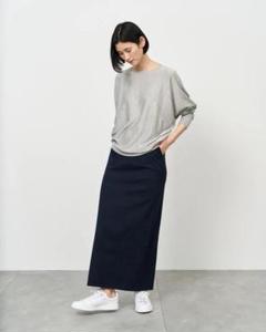 【未使用SOÉJU】ミモレ丈ペンシルスカート ネイビー KOEISTORE タイトスカート ひざ丈 レディース 春 夏 春夏