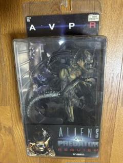 NECA エイリアンvsプレデター2 プレデリアン フィギュア 口開き