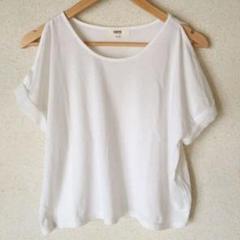 【mamama様専用】スリーブカット白Tシャツ