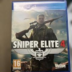 PS4 Sniper Elite 4 スナイパーエリート4 輸入版
