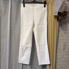新品 未使用 UNIQLOホワイトゴムウエストパンツ S