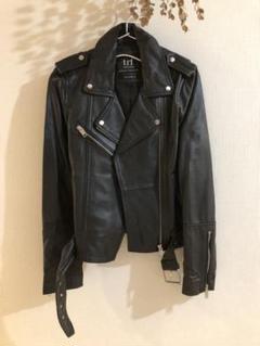 希少サイズ/未使用級【ZARA】XXL/PUレザー ダブルライダース