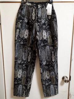 豪華 新品未使用 パンツ JACQUARD PAISLEY MOUSSY ブラック メルカリ - パンツ