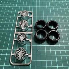 アオシマ　21クラウンプラモデル　ホイールセット 2025年最新】クラウンプラモデルホイールの人気アイテム - メルカリ
