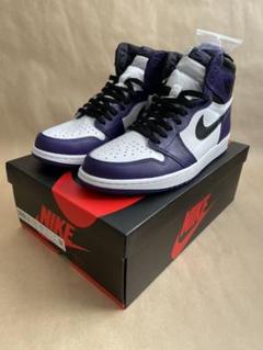 NIKE ナイキ 未使用品 JORDAN1 コートパープル 29cm カニエ