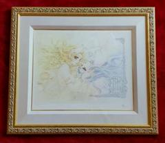 【M＆I ART SYSTEM】中島敦子『舞雪乃華』直筆サイン入版画 ★難あり★ M＆I ART SYSTEM】中島敦子『舞雪乃華』直筆サイン入版画 ☆難