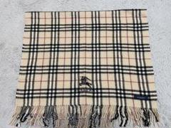 【Komo】【未使用】BURBERRY ウール ストール 膝掛け ベージュ 2025年最新】BURBERRY LONDON 素材：ウール レディース ストール