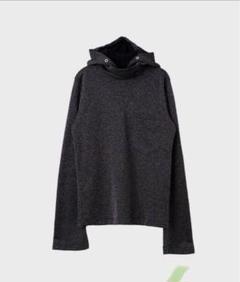 トップス bed j.w. ford GLITTER TURTLE NECK Bed J.W. Ford (Bedford) Glitter Turtle Hood Neck Silver Mail