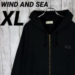 【美品】 XXX wind and sea コラボ　パーカー　ネイビーLサイズ wind and sea × GOD selection XXX パーカー L - メルカリ