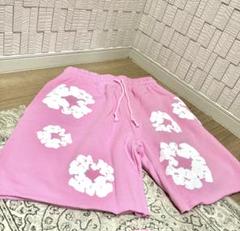 デニムティアーズ ハーフパンツ ピンクM デニムティアーズ ハーフパンツ ピンクM - メルカリ