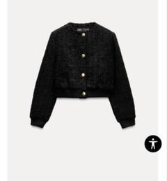 2025年最新】zara クロップドボンバージャケットの人気アイテム