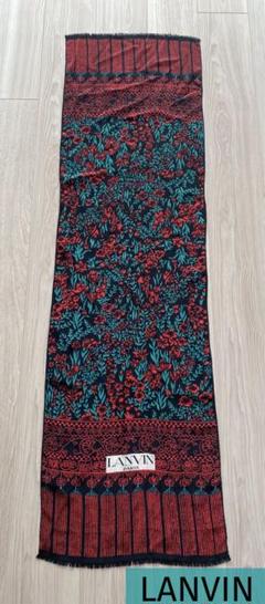 【★ランバン★】LANVIN PARIS スカーフ　ストール　バンダナ　美品