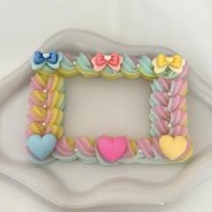 水色ピンク黄色の3色トレカケースෆ˚*