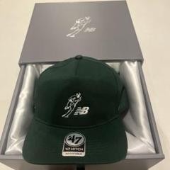 newbalance限定cap（グリーン）スペシャルＢＯＸ入フォームフィンガー付 newbalance限定cap（グリーン）スペシャルBOX入フォーム