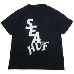 ウィンダンシー×ハフ　ブラック　Tシャツ　メンズ　XLのサムネイル