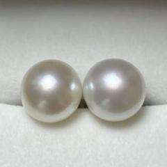 南洋白蝶真珠　スタッドピアス　11mm k18