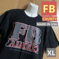 FB COUNTY ビックロゴ　プリントTシャツ　USA製　XLのサムネイル