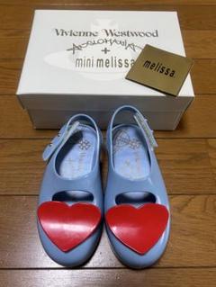 Vivienne Westwood Melissa サンダル 水色 ハート型飾り