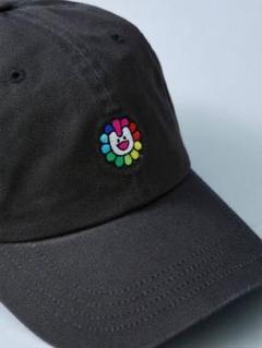 NewJeans MURAKAMI キャップ 村上隆 BLACK 福袋特集 2025 x NewJeans MURAKAMI SQUARE FRIENDS LINE