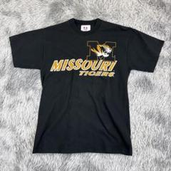 90sMissouri Tigers アメフトカレッジTシャツ/USA製