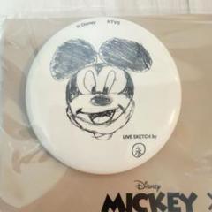 Mickey× King & Prince缶バッジ ペン ストラップ ショッパー Mickey & Friends × King & Prince ・缶バッジセット <WWG>(黒
