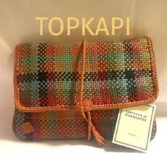 トプカピ★バッグ★メッシュ★ヤギ革★美品★ヴィンテージ★クラッチバッグ★のサムネイル
