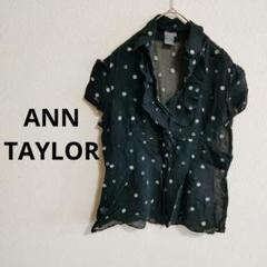 ANN TAYLOR 半袖シャツ サイズ6 フリル　刺繍