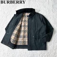 極美品⭐️バーバリーロンドン ブルゾンジャンパー ノバチェック ブラック XL 2025年最新】BURBERRY LONDON メンズ ジャンパー・ブルゾンの