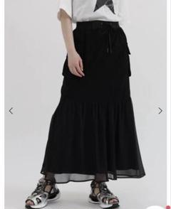 新品　スコットクラブ　定価¥1万7600円　ロングスカート　黒 Yahoo!オークション -「scot club スコットクラブ ロング