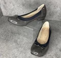DIANA ダイアナ WELL FIT エナメル リボン バレエシューズ