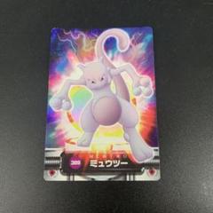 ポケモンカードダス　ミュウツー　ミュウ　ずかんカード ポケモンずかんカード ミュウ&ミュウツー プリズム-旧ポケモン