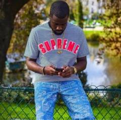 supreme 20SS アーチロゴ アップリケ ボーダー Tシャツ - メルカリ