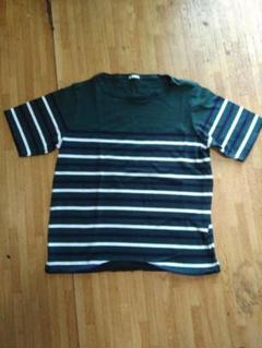 レディース大きいサイズのボーダー Tシャツ トップス3L